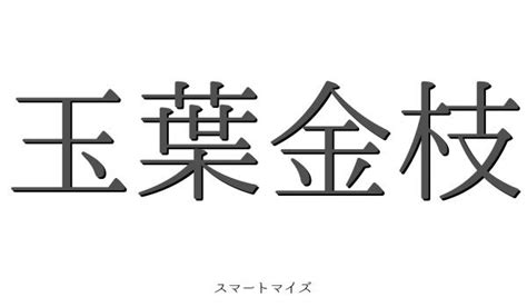 金枝玉葉|金枝玉葉(キンシギョクヨウ)とは？ 意味や使い方